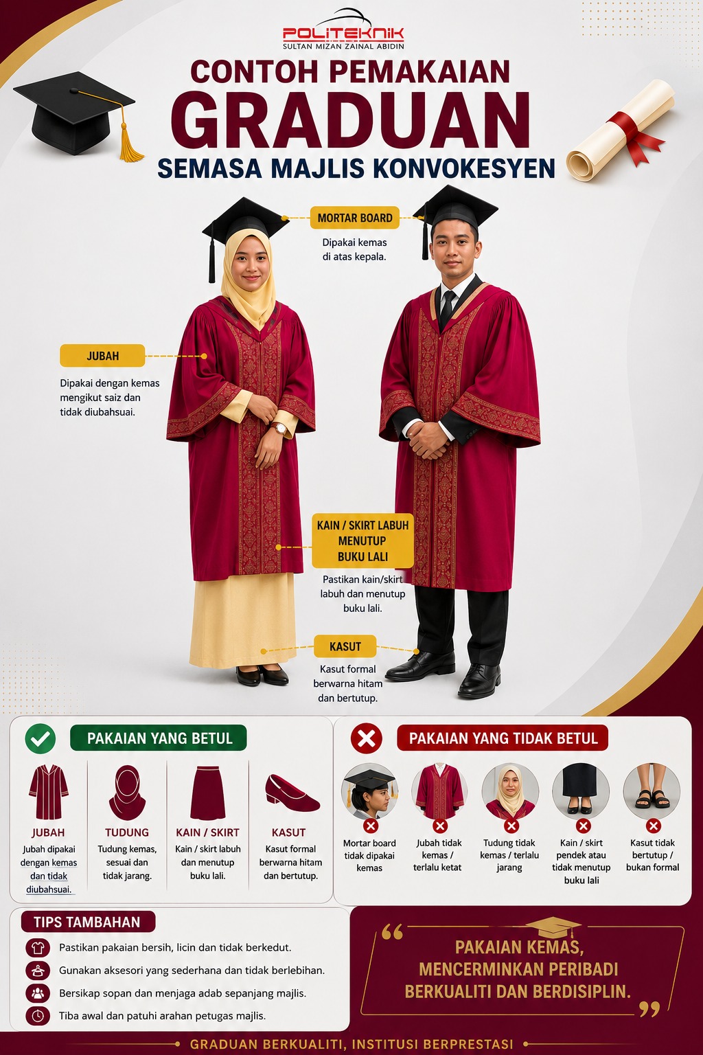 Tatacara Pakaian Graduan