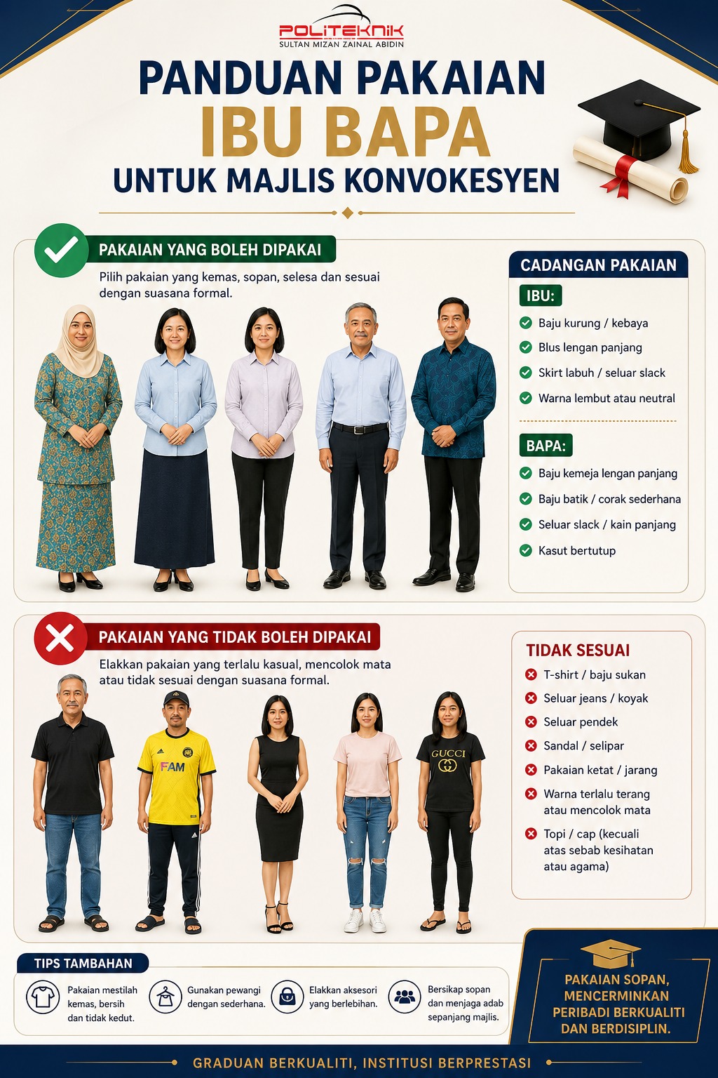 Tatacara Pakaian Ibu Bapa